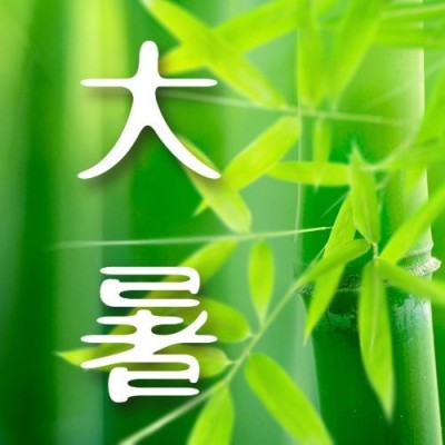 大暑节气祝福实景莲花公众号次图