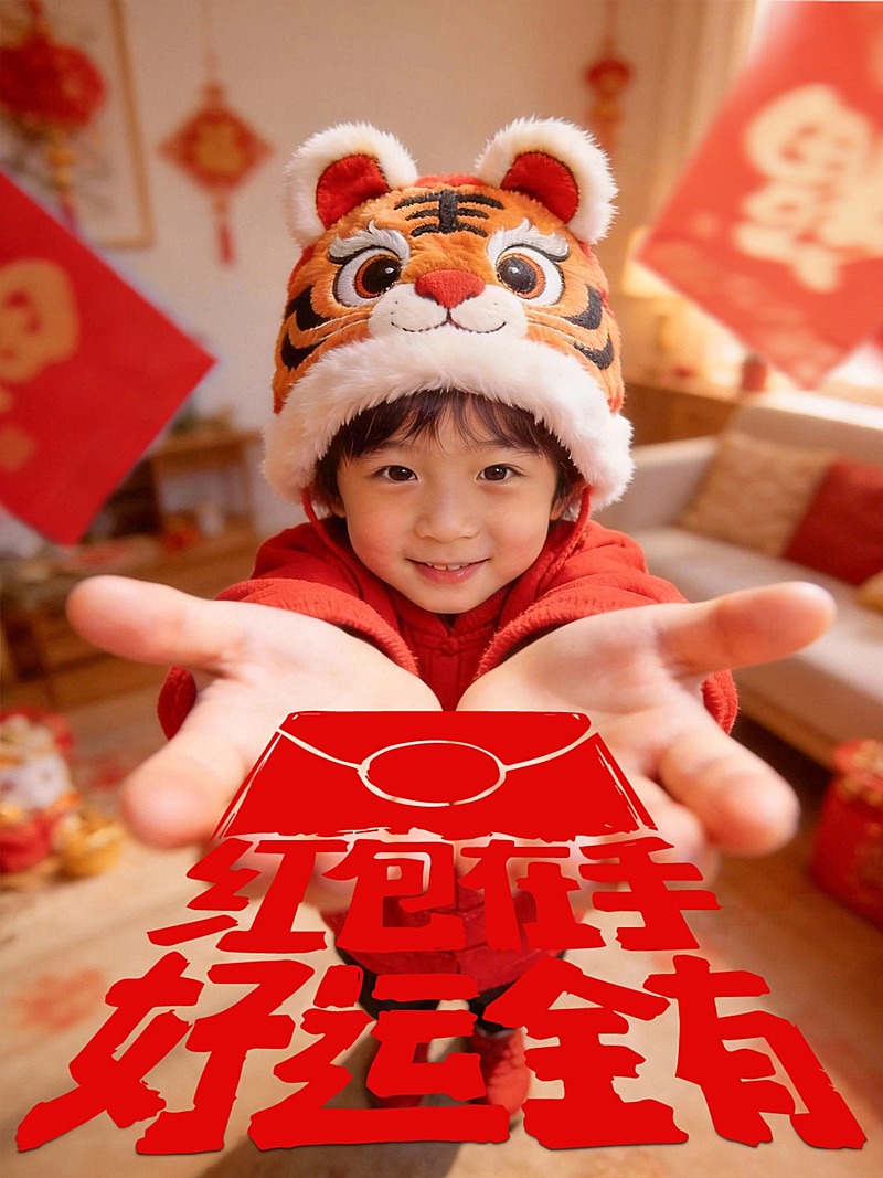 PLOG春节文字模板-红包