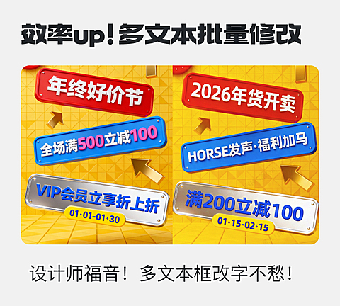 多层级文字修改