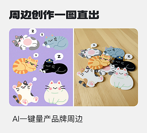 风格图生成周边物料