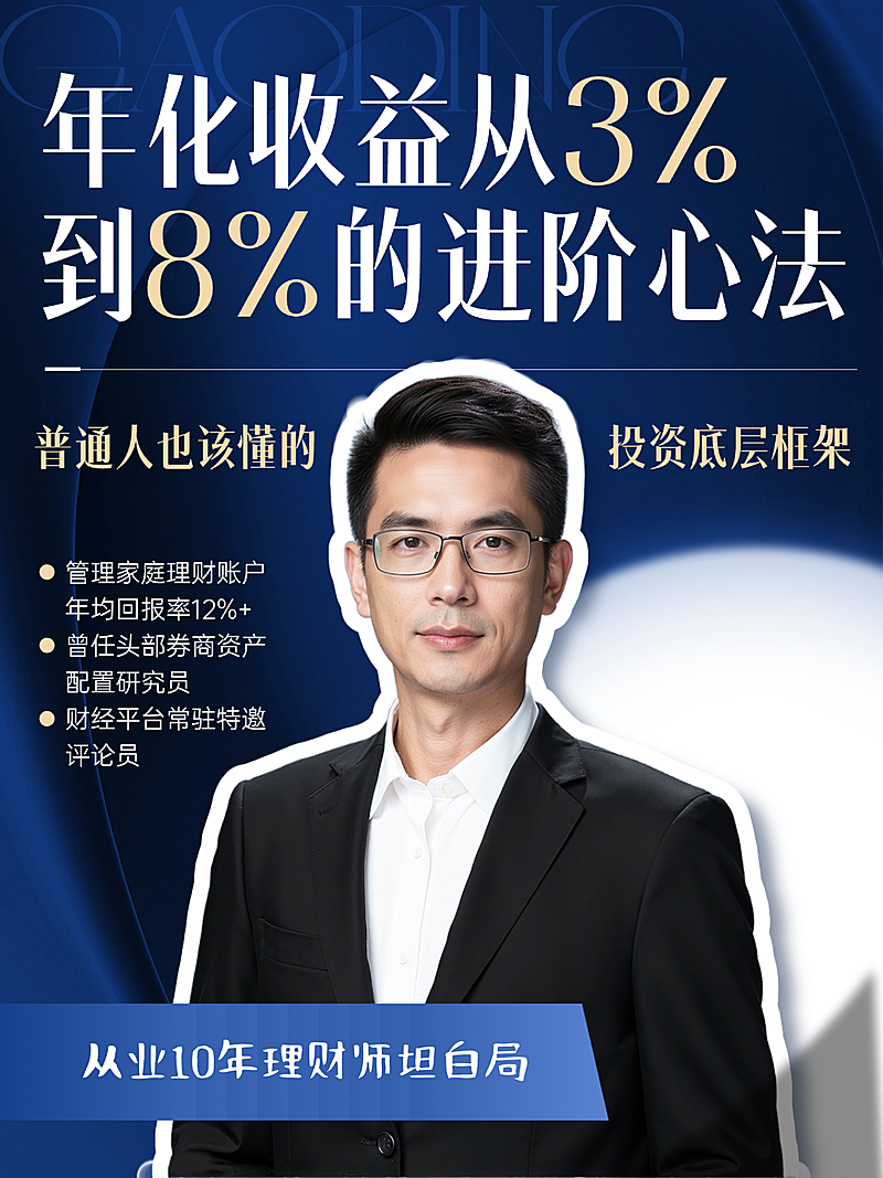 热门金融理财指南科普小红书封面