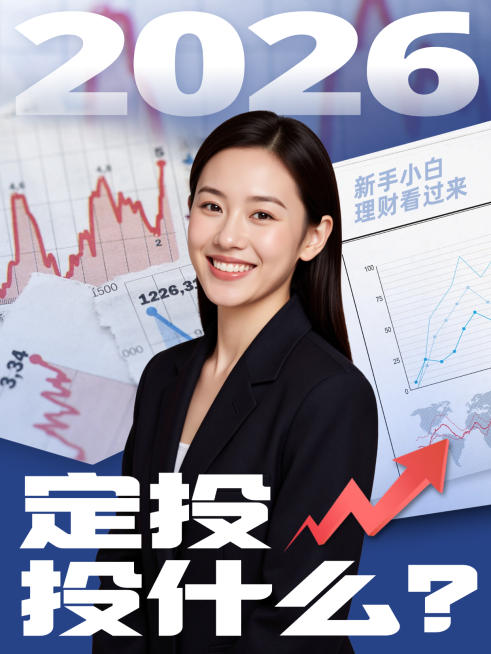 金融证券财经理财定投知识科普小红书封面预览效果