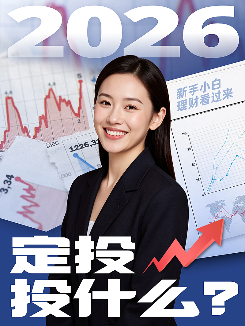 金融证券财经理财定投知识科普小红书封面