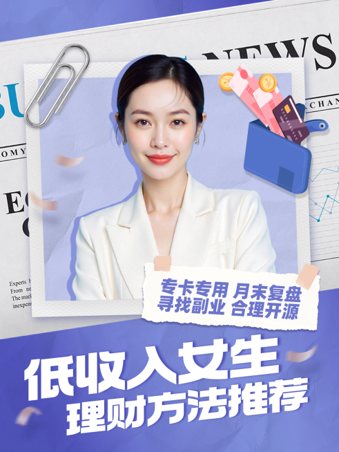 金融理财方法推荐攻略小红书封面预览效果