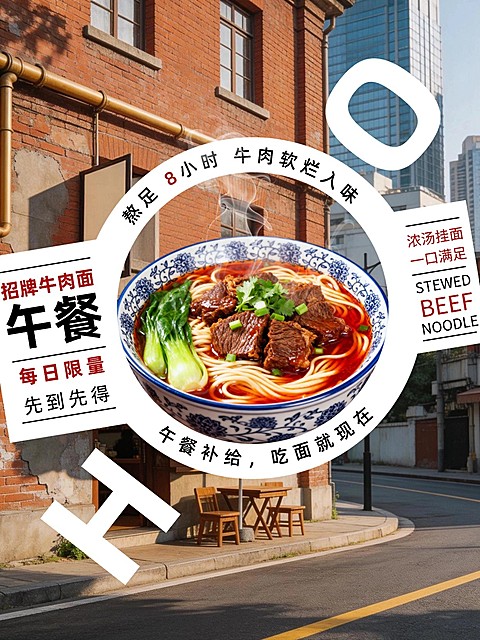 美食晒照打卡框plog旅游甜品摄影