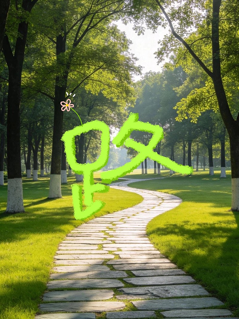 摄影花鸟字春天小路plog