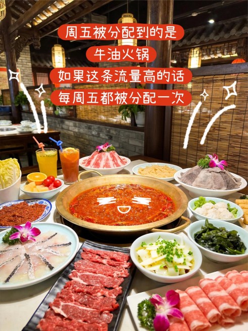 一周plog电子手账周五火锅局同款小红书热梗预览效果