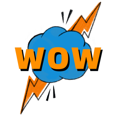 爆炸贴-wow哇