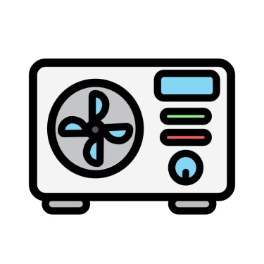 ICON-电器icon-SVG-空调外机