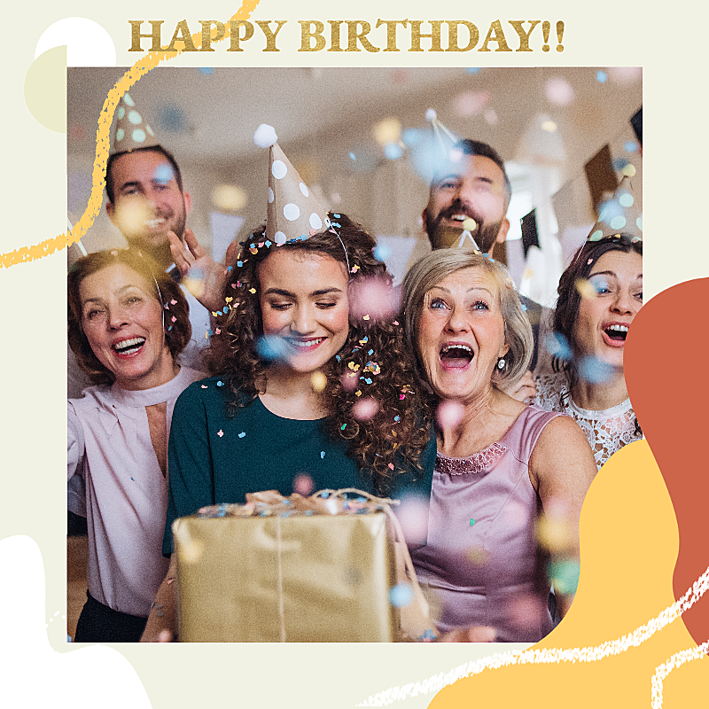 Happy Birthday Mark Template