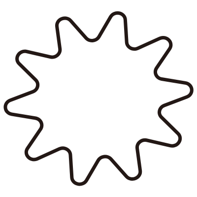 基础形状外框贴纸-SVG