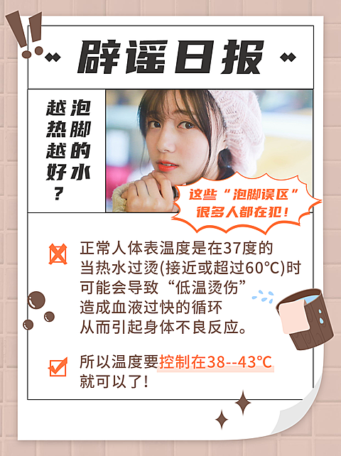 小红书配图保健科普打假误区说明