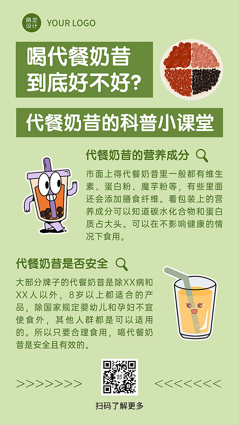 养生保健知识百科减肥产品代餐奶昔