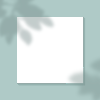 简约文艺剪影边框