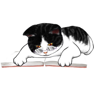 手绘猫咪插画