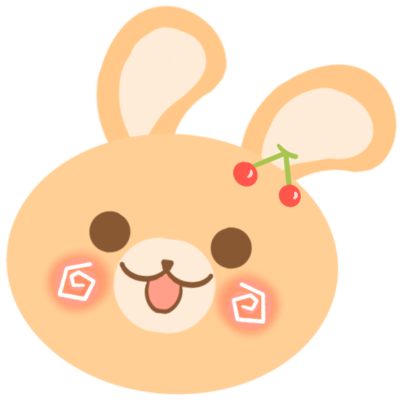 可爱手绘插画-兔子