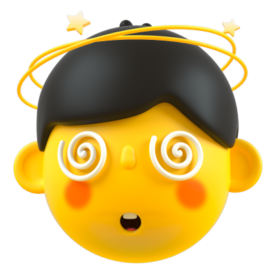 3D表情及手势套系贴纸-晕