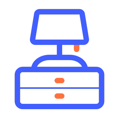 家居生活类线性矢量icon-台灯