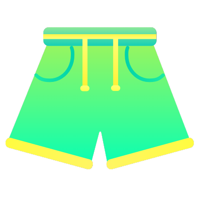 面性图标服饰箱包行业icon-裤子