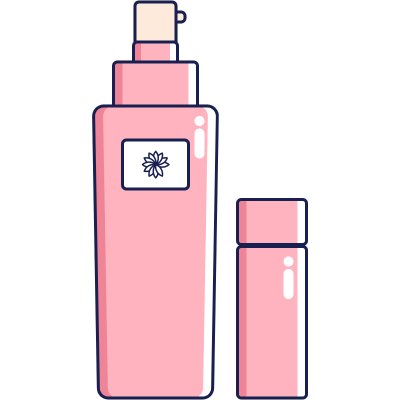行业icon矢量多色扁平-水乳