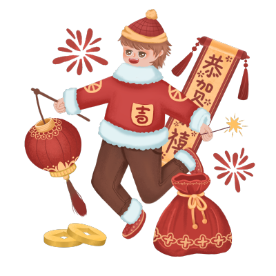 春节背景插画-男孩.png