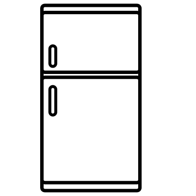 家电数码行业icon-电冰箱