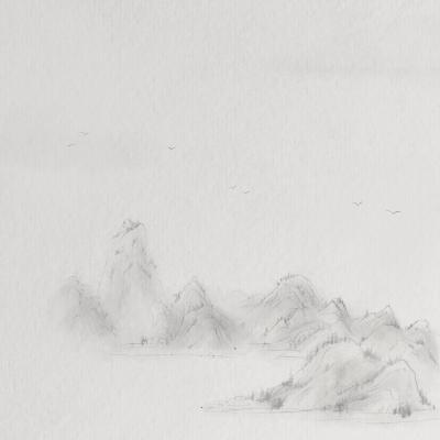 中式水墨背景