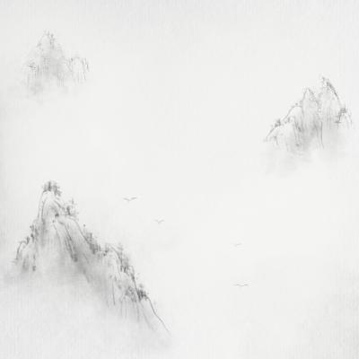 中式水墨背景