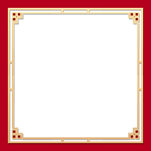 国潮金边细框1