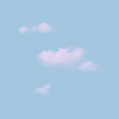 简约风格-图案背景-蓝天白云