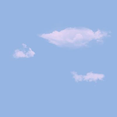 简约风格-图案背景-蓝天白云