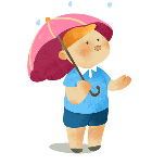 看雨动态贴纸