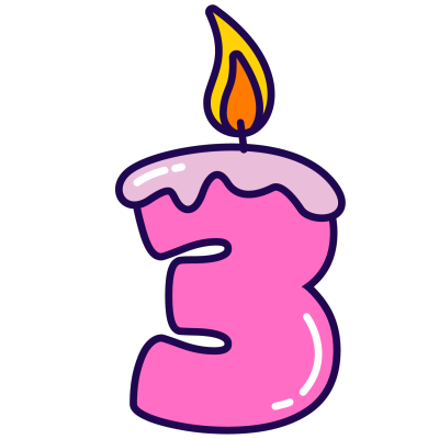 Happy Birthday Sticker