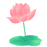 荷花动态贴纸