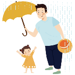 父亲节亲子动态贴纸