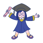 学士服1动态贴纸