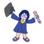 学士服2动态贴纸