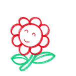 花简约手绘动态贴纸