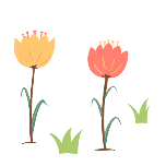 花草简约可爱动态贴纸