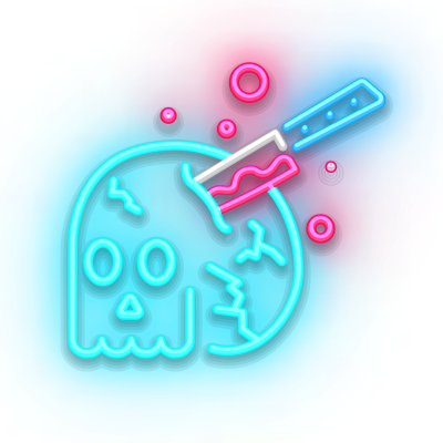 Skull Sticker