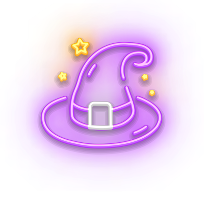 Witch Hat Sticker