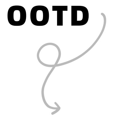 文艺花字-ootd