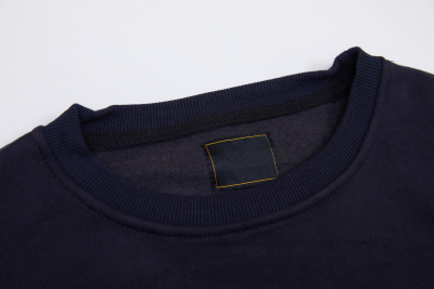 服饰系列写实黑色卫衣细节特写