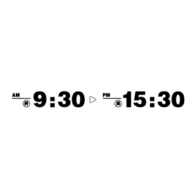 简约时间文字组合25