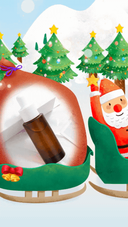 圣诞节产品促销展示创意动画视频