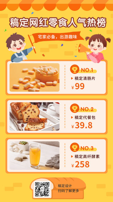 网红零食瘦身产品销量排行可延长预览效果