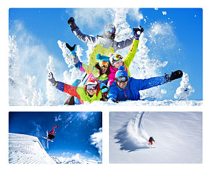 【图片】冬季滑雪度假