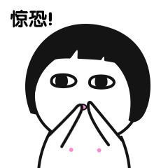 惊恐卡通GIF动图表情包预览效果