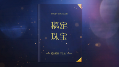 光斑书本珍藏相册展示