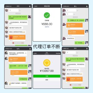 6格多图花式晒单方形海报